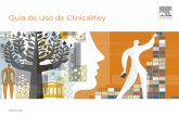 Guía de Uso de ClinicalKey · • Páginas temáticas sobre las patologías más consultadas • +850 Resúmenes basados en la evidencia publicadas en First Consult • +1400 Fichas