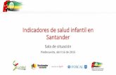 Indicadores de salud infantil - web.observatorio.coweb.observatorio.co/publicaciones/Indicadores de salud infantil (5).pdf · Indicadores de salud infantil en Santander Sala de situación