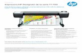 Impresora HP DesignJet de la serie T1700 · Reproduzca transparencias, capas, paletas de colores y degradados con el motor de impresión Adobe PDF integrado. Los per files configurados