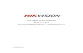 Guía rápida de funcionamiento de los DVR serie DS-9100/9000HFI … Materials... · 2019-03-27 · Guía de funcionamiento rápido de los DVR serie DS-9100/9000HFI-ST/RT/XT y 8100/8000HFI-ST