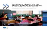 Establecimiento de un marco para la evaluación e ... · Desde el inicio en 2008 del Acuerdo de Cooperación para mejorar la calidad de la educación, la OCDE y el gobierno de México