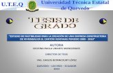 U.T.E.Q Universidad Técnica Estatal de Quevedorepositorio.uteq.edu.ec/bitstream/43000/2694/1/T-UTEQ-0049.pdf · Elaborar un estudio de factibilidad para la creación de una empresa