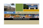 2012 DG Contaduria General - Universidad de Colima...II.II Capacitación y actualización 12 Capítulo IV. Gestión académica ... gastos e ingresos y en general contribuir a medir