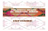 INFORME - snte.org.mx PARLAMENTO SLP.pdf · les acreditadas en México, relacionadas con la educación. En este evento, se reiteró el compromiso del SNTE por la defensa irrestricta
