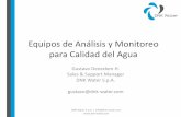 Equipos de Análisis y Monitoreo para Calidad del Agua · 2014-04-15 · pH, Redox y Conductividad Aceite en el Agua . Tratamiento de Aguas Residuales y Efluentes Industriales ...