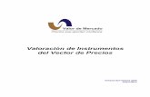 Valoración de Instrumentos del Vector de Precios · VERSIÓN SEPTIEMBRE 2009 COSTA RICA INSTRUMENTOS FINANCIEROS INTRODUCCIÓN El procedimiento para la generación del Vector de