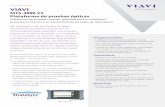 VIAVI VIAVI Solutions MTS-4000 V2 Plataforma de pruebas ......Informe. 3 Plataforma de pruebas óptica MTS-4000 Descripción general de la plataforma modular de dos ranuras MTS-4000