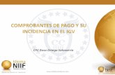 CPC Rosa Ortega Salavarría - Club de Contadoresclubdecontadores.com/wp-content/uploads/2017/12/Comprobantesdepago-IGVvf.pdfTributario para la infracción tipificada en el numeral