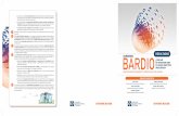 triptico BARDIO 21x28 copia - formacionmedicaufv.esformacionmedicaufv.es/pdf_programa/triptico resultados BARDIO.pdf · de los pacientes oncológicos, sigue siendo un problema clínico