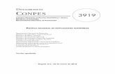 Documento CONPES 3919 - ANDI · Tabla 11. Comparación de ahorros de consumo de energía y agua en el piloto de cooperación triangular frente a la Resolución 0549 de 2015 .....82