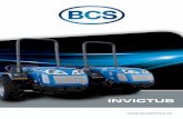 INVICTUS - BCS Agricola · Los concesionarios Bcs que forman nuestra red de ventas son expertos profesionales, capaces de asesorar a cada cliente en la elección de la máquina que