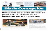 Modificaciones al Plan Regulador · Este mes de octubre se conmemora un nuevo aniversario de la ciudad de Concepción, fundado aquél 5 de octubre de ... la identidad del remitente