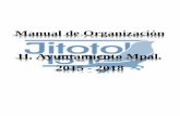 Manual de Organización H. Ayuntamiento Mpal. 2015 - 2018chiapasjitotol.gob.mx/uploads/1/1/3/5/113524037/manual_de_organizacion_jitotol.pdfEn el año de 1918, un temblor devastó gran
