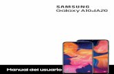 Samsung Galaxy A10e|A20 A102U|A205U Manual del usuario · 2020-01-02 · Cómo empezar a usar el dispositivo. Use la tecla de encender para encender y apagar el dispositivo. No use