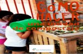 CóMO HACER - Madrid · 2018-02-09 · CÓMO HACER un nodo de compostaje [ 7 ] > Compostaje comunitario Hecho por varias personas con los restos or-gánicos que se generan en su comunidad