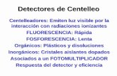 Detectores de Centelleo - unican.es · Sección eficaz interacción R X y gamma con átomos A bajas energías domina el efecto fotoeléctrico El efecto Compton domina a energías