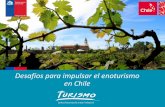 Desafíos para impulsar el enoturismo en Chile · en Cifras 1. Importancia económica del turismo Aporte al PIB 3,4% directo 10,4% total (directo + indirecto) 5 ...