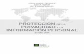 PROTECCIÓN DE LA PRIVACIDAD Y LA INFORMACIÓN PERSONALcna.conade.gob.mx/documents/Privacidad.pdf · Información Personal obtenida en el contexto de la lucha contra el dopaje pueda
