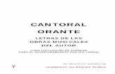 08-f12 Cantoral orante · Villancicos para voces y rondalla, Opus 7. 005 Oratorio Mariano, para coro a cuatro voces, Op. 11. 017 ... habría que mirar las partituras.) Pues si el