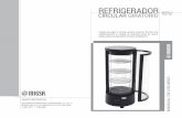REFRIGERADOR - migsacv.com.mxmigsacv.com.mx/pdf/manuales/vitrinas/rtc72l-refi-giratorio.pdf · Nunca lave el refrigerador con el chorro de agua, de otro modo, puede resultar una fuga