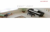 DIGITAL PIANO CN37 · CN27 - Kawai Musical Instruments · El mecanismo del teclado Responsive Hammer III de la nueva serie CN recrea la eminente pulsación de un piano de cola acústico,