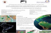 Universidad de Pamplona - DIPLOMADO EN GEOMÁTICA APLICADA · 2017-03-15 · • Recopilación y levantamiento de datos. • Procedimientos y aplicaciones de SIG. • Instrumentos