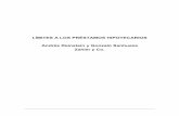 LÍMITES A LOS PRÉSTAMOS HIPOTECARIOS Andrés Reinstein y ...biblioteca.cchc.cl/DataFiles/19021.pdf · inmueble ofrecido en garantía y el monto de los préstamos con mutuos hipotecarios