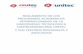  · Tecnológica Centroamericana UNITEC, sus centros regionales y asociados - que para los efectos de este reglamento se denominará "UNITEC"- todos aquellos que están autorizados