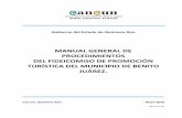 MANUAL GENERAL DE PROCEDIMIENTOS DEL FIDEICOMISO DE …transparencia.qroo.gob.mx/documentos/2017/06/a29aa03115... · 2017-06-29 · Página 1 de 166 Índice I. Presentación 3 II.