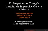 El proyecto de energía limpia: química teórica aplicada · 2015-09-12 · Resultados del cómputo distribuido carlos.amador@unam.mx 38 • base de datos de referencia extensa •