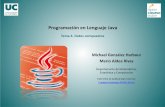 Programación en Lenguaje Java. Tema 4. Datos compuestos · Programación en Java 1. Introducción a los lenguajes de programación 2. Datos y expresiones 3. Estructuras algorítmicas