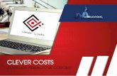 CLEVER COSTS · Reportes ejecutivos en segundos para visualizar y controlar los gastos contra el presupuesto definido en los centros de costos designados, de forma que cualquier usuario
