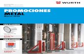 Promociones Metal. Precios + IVA PROMOCIONES METALnotiwurth.com/pdfs/METALMAR.pdf · Adhesivo de cianocrilato de un componente, transparente, para adherir piezas de metal, caucho