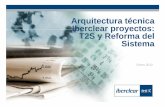 GNU Marzo2012 Iberclear Arquitectura técnica T2S y Reforma · • Posibilita el reproceso y reenvío de mensajes. Arquitectura técnica T2S & Reforma - 10 - Arquitectura técnica