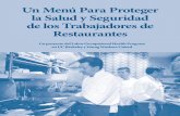 Un Menú Para Proteger la Salud y Seguridad de los Trabajadores de … · 2018-12-12 · Un menú para proteger la salud y seguridad de los trabajadores de restaurantes 3 La historia