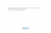 Dell SupportAssist versión 2.0 para Dell OpenManage ... · por Dell para crear un nuevo caso de asistencia o actualizar un caso de asistencia existente. Una vez ... Aparece la ventana