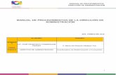 MANUAL DE PROCEDIMIENTOS DE LA DIRECCIÓN DE … · 2018-11-22 · 5 MANUAL DE PROCEDIMIENTOS DIRECCIÓN DE ADMINISTRACIÓN Control de pago de la cuenta Maestra (Telmex) 102 Compras