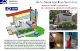 Baño Seco con Eco-Sanitariobrasil.rotaria.net/wp-content/uploads/2017/08/... · 2 Und Compuertas de madera , metal, o del mismo material de las cámaras con mortero pobre Paredes,