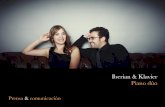 Iberian & Klavier Piano dúo - Ateneo de Madrid · (Diario el Norte de Castilla) 20.07.10 LUIS HIDALGO MARTÍN ... por el dúo formado por Laura Sierra y Manuel Tévar. Precisión,