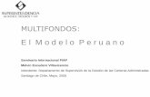 Multifondos: Modelo Peruano - FIAP InternacionalGestión de Inversiones y riesgos: Empleador Salario Fondos de Pensiones/AFP Capitalización Aseguradoras Pensión SUPERVISIÓN Y REGULACIÓN