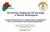 Dirección Regional de Energía y Minas Moquegua...desarrollo economico direccion regional de energia y minas unidad tecnica de mineria concesiones mineras fiscalizacion ... e ilo