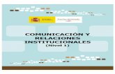 COMUNICACIÓN Y RELACIONES INSTITUCIONALESapmarin.com/download/201_cri1.pdf · 2.1. Proceso de comunicación con el cliente El servicio al cliente es el conjunto de actividades interrelacionadas