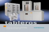 Indicedetodoelectrico.com/catalogos/siemens/tableros_siemens.pdf · Tableros de distribución y control en baja tensión tipo 8HS64 (Sistema MEDIOMEX) 38 Subestaciones eléctricas