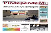 26 de febrer de 2016 Projecte per a un gran supermercat aindependent.cat/gracia/Independent_611.pdf · partir d’una breu repassada a la Gaseta Municipal, en el llistat que dóna