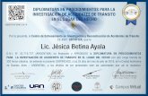 CE-IRAT CERTIFICA, que la Lic. Jésica Betina Ayala · Lic. Jésica Betina Ayala D.N.I. N° 33.716.727 (ARGENTINA) ha nalizado y APROBADO la DIPLOMATURA EN PROCEDIMIENTOS PARA LA