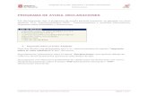 PROGRAMA DE AYUDA. DECLARACIONES · (Declaración trimestral) Programa de ayuda: Impuestos y modelos informativos Declaraciones Gobierno de Navarra. Hacienda Tributaria de Navarra