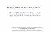 Modelo EFQM de Excelencia 2013 · Documento de Interpretación de la versión 2013 del Modelo EFQM para las Administraciones Públicas 6 Establecen y mantienen un diálogo con los