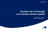 Gestión de la Energía - Universidad de Sevillacatedraendesa.us.es/documentos/sem_javier_alonso/ETSII 2013.pdf · Compradores y vendedores envían sus ofertas antes de las 10:00.
