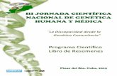 Programa Científico Libro de Resúmenesfiles.sld.cu/genetica/files/2015/11/libro-resumenes-final-abstracto.pdf · Dra.C Beatriz Marcheco Teruel Vicepresidente Dra.C Estela Morales