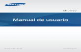 Manual de usuario - Amazon S3s3-eu-west-1.amazonaws.com/worldmanuals/pdf/1260_GEAR_S_SM-R750_UM_… · • Samsung no se hace responsable de los problemas de rendimiento provocados